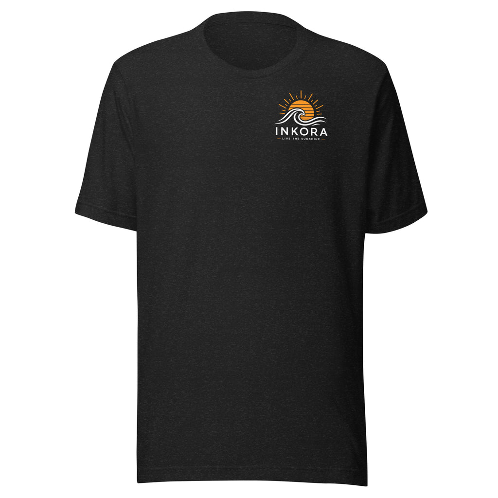 T-shirt unisexe premium INKORA Ocean Breeze - vue de face.