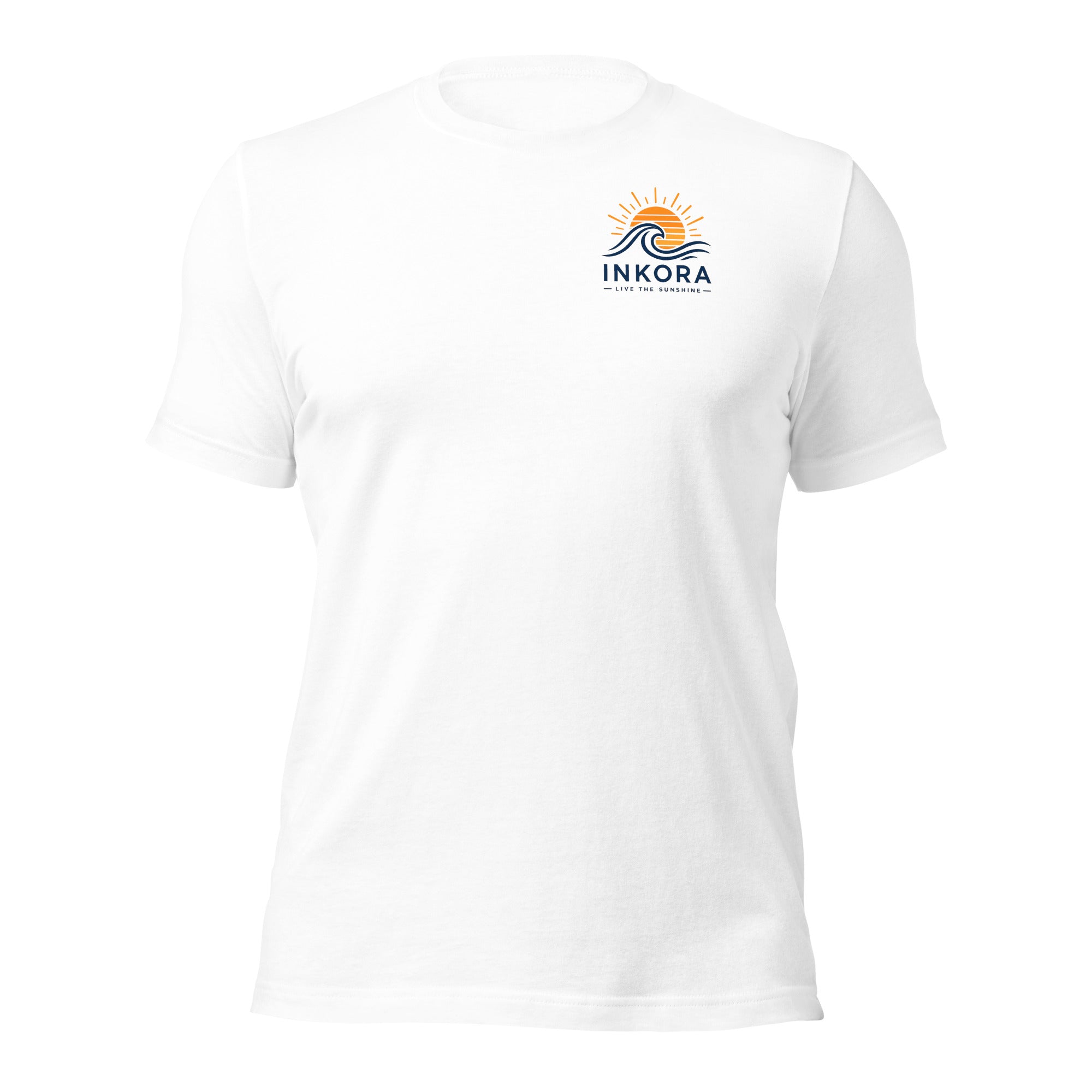 T-shirt INKORA En Vacances Ne Pas Déranger - vue de face.